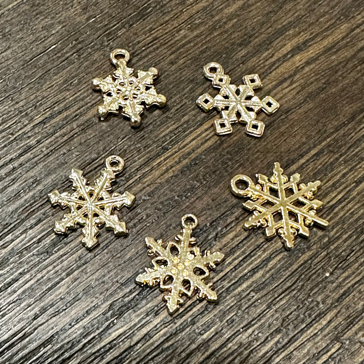 Snowflakes Gold