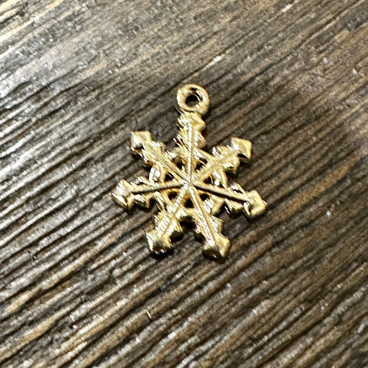 Snowflakes Gold