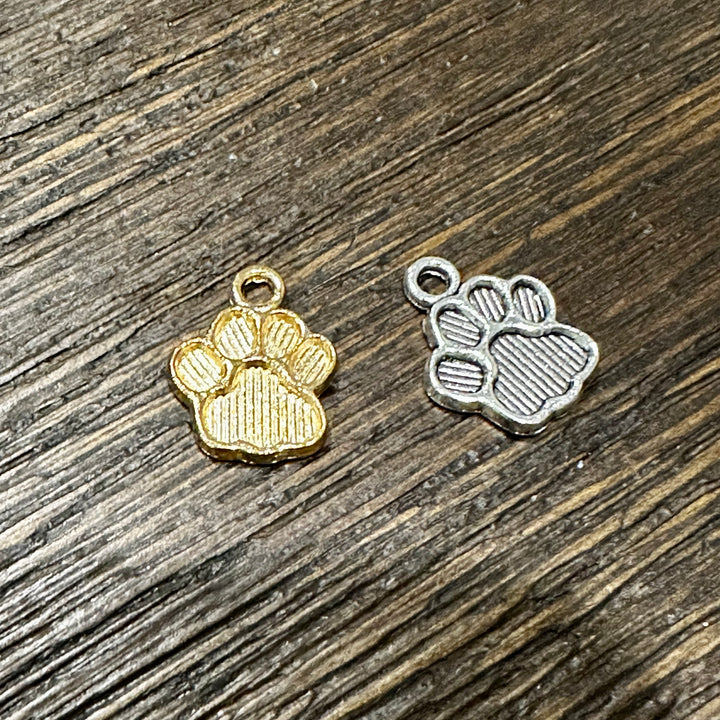 Paw Print Charms