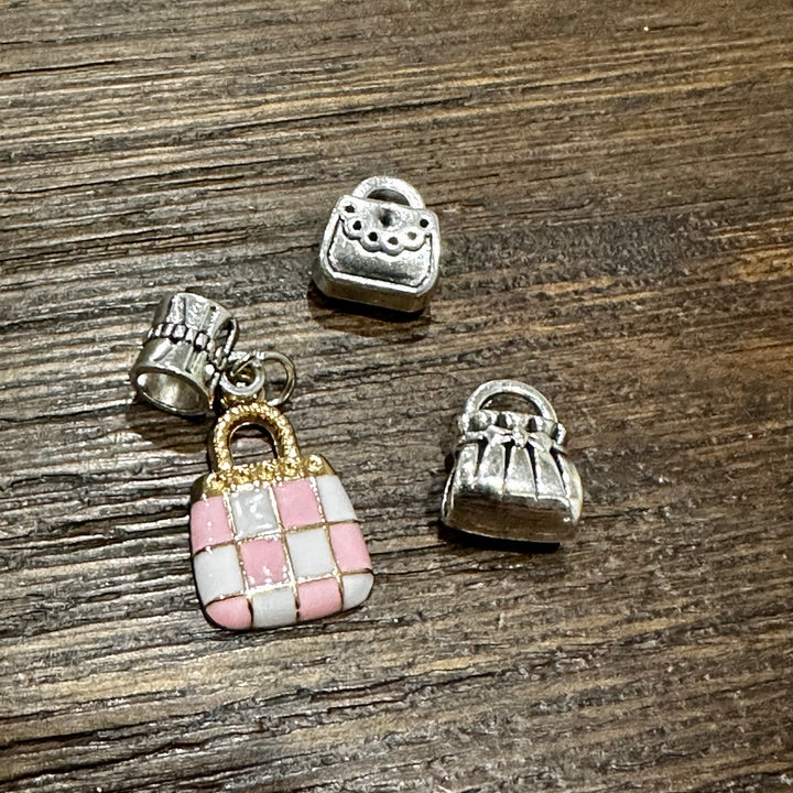 Shopping bag charms